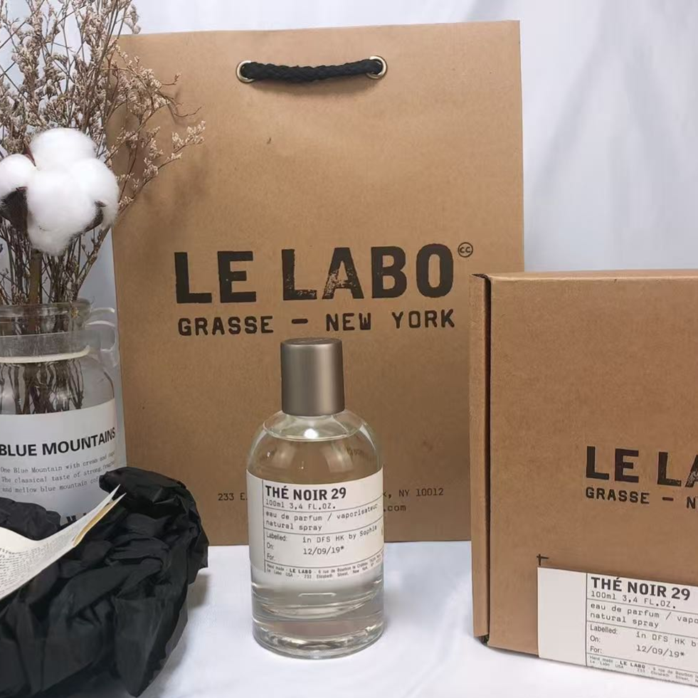 Le Labo Thé Noir 29 Eau de Parfum (EDP) 100ml – Bold Tea & Fig Niche Perfume | Unisex | 100% Authentic Long-Lasting, Layered Scent