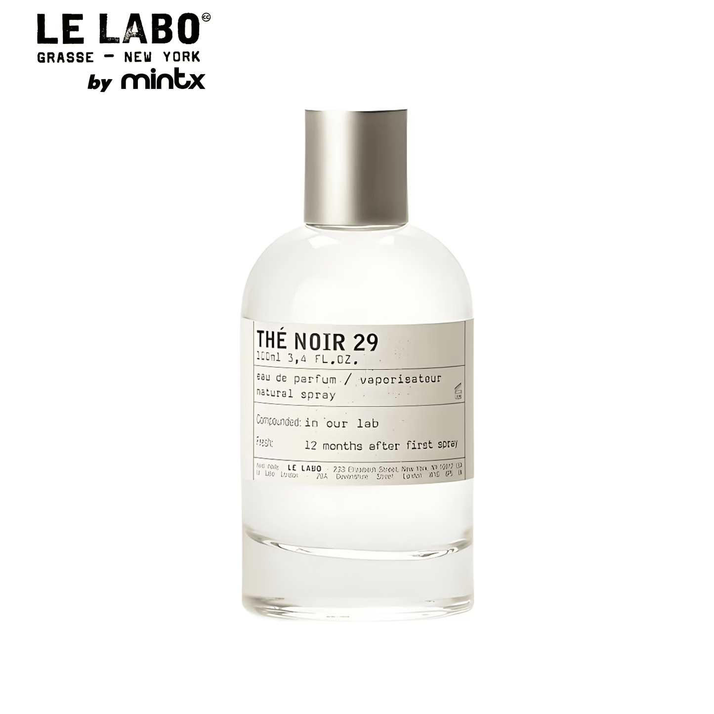 Le Labo Thé Noir 29 Eau de Parfum (EDP) 100ml – Bold Tea & Fig Niche Perfume | Unisex | 100% Authentic Long-Lasting, Layered Scent