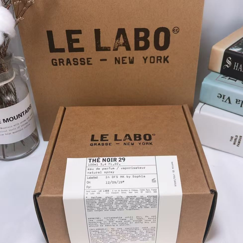 Le Labo Thé Noir 29 Eau de Parfum (EDP) 100ml – Bold Tea & Fig Niche Perfume | Unisex | 100% Authentic Long-Lasting, Layered Scent