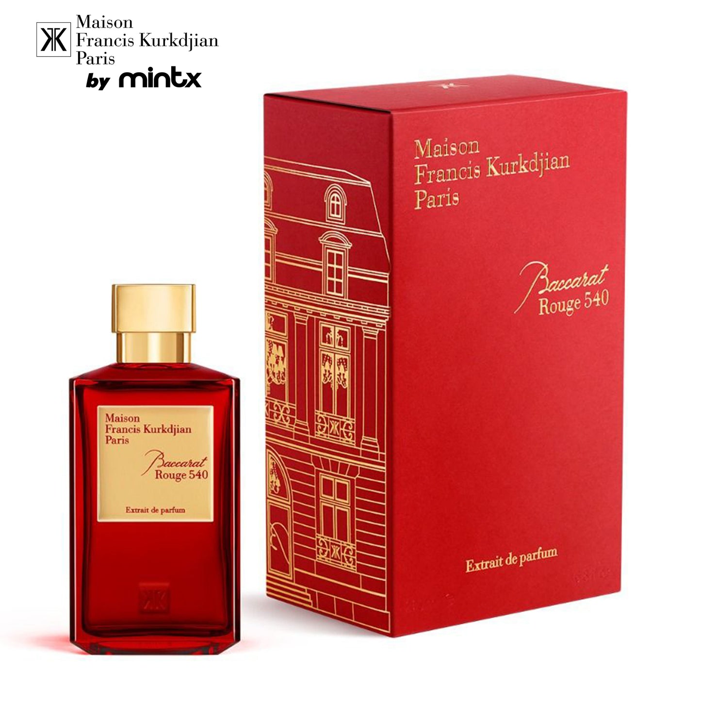 Maison Francis Kurkdjian Baccarat Rouge 540 Extrait de Parfum | 70mL / 200mL | Unisex