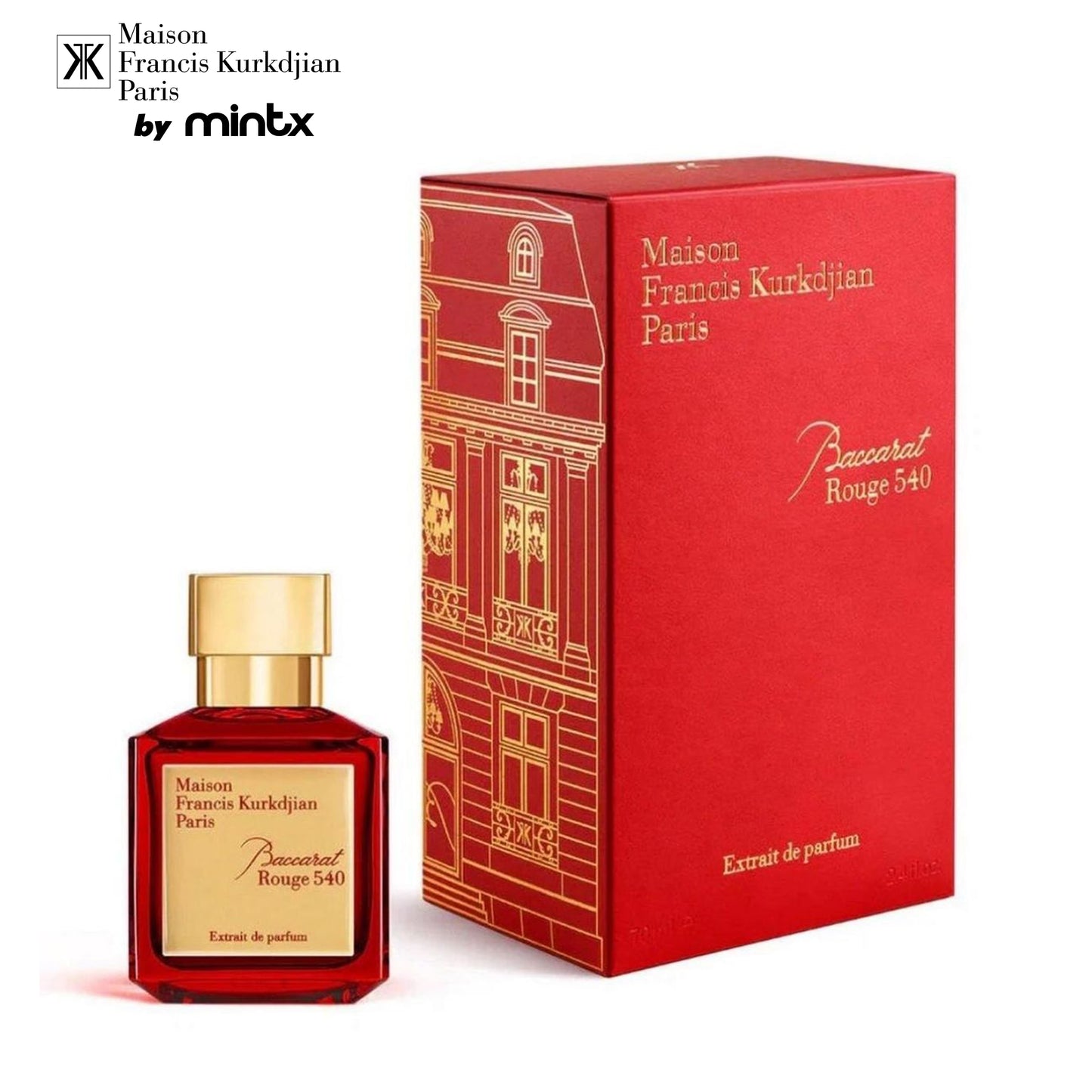 Maison Francis Kurkdjian Baccarat Rouge 540 Extrait de Parfum | 70mL / 200mL | Unisex